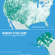 Illustration for article titled Here's a Map of the 47 Percent of America Where No One Lives